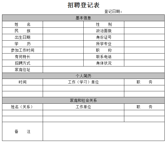 華天動力OA系統(tǒng)教您制作企業(yè)OA招聘表
