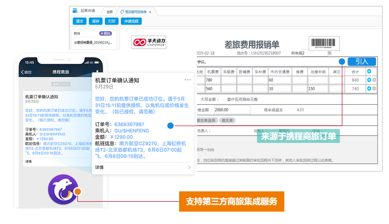 高效率、嚴(yán)費(fèi)控 多端移動(dòng)集成助力企業(yè)精細(xì)化管理